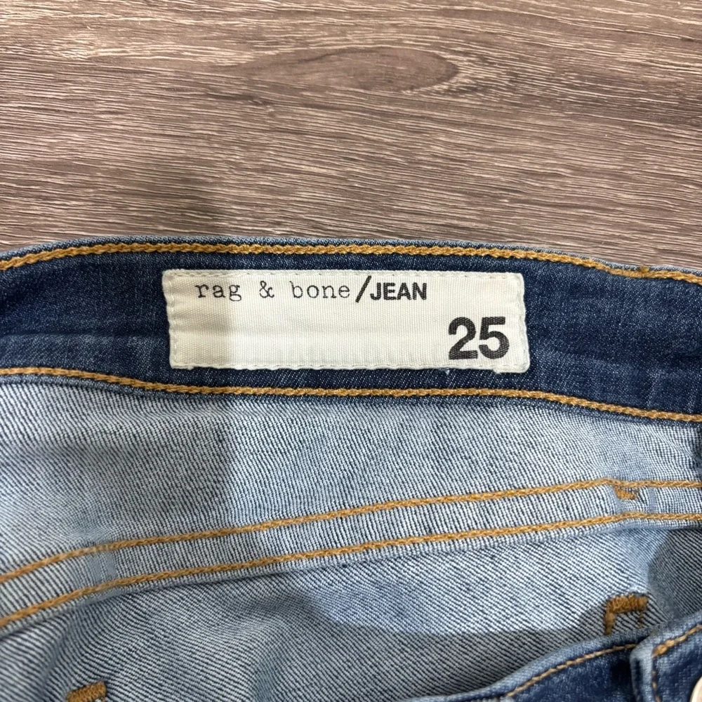 RAG & BONE Capri Denim Skinny Jeans in Rae Size 25 Minimalist Emo Indie